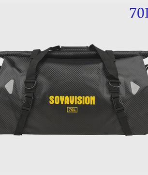 Waterdichte Motorfiets Bagagedragertas - 20/40/66L - Outdoor & Reis