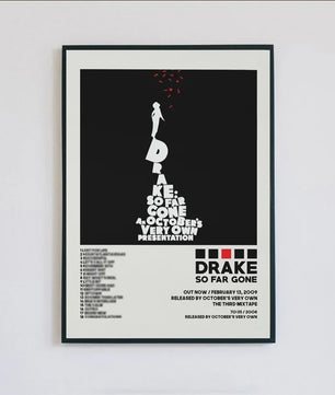 Drake Album Cover Posters - Canvas Muurdecoratie