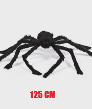 Enorme Pluche Spin Halloween Decoratie - 30cm tot 200cm