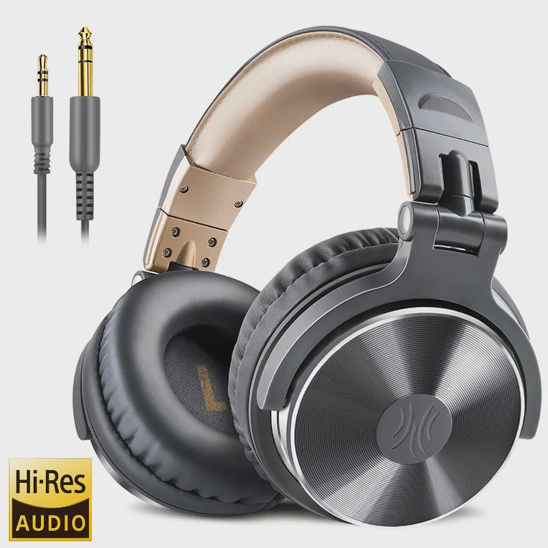 OneOdio Studio DJ Koptelefoon - Over-Ear, Hi-Res Audio, Ingebouwde Microfoon, 3.5mm/6.35mm