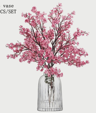 5x Kunstbloemen 'Sterrenhemel' - Decoratieve Takken voor Binnen & Buiten