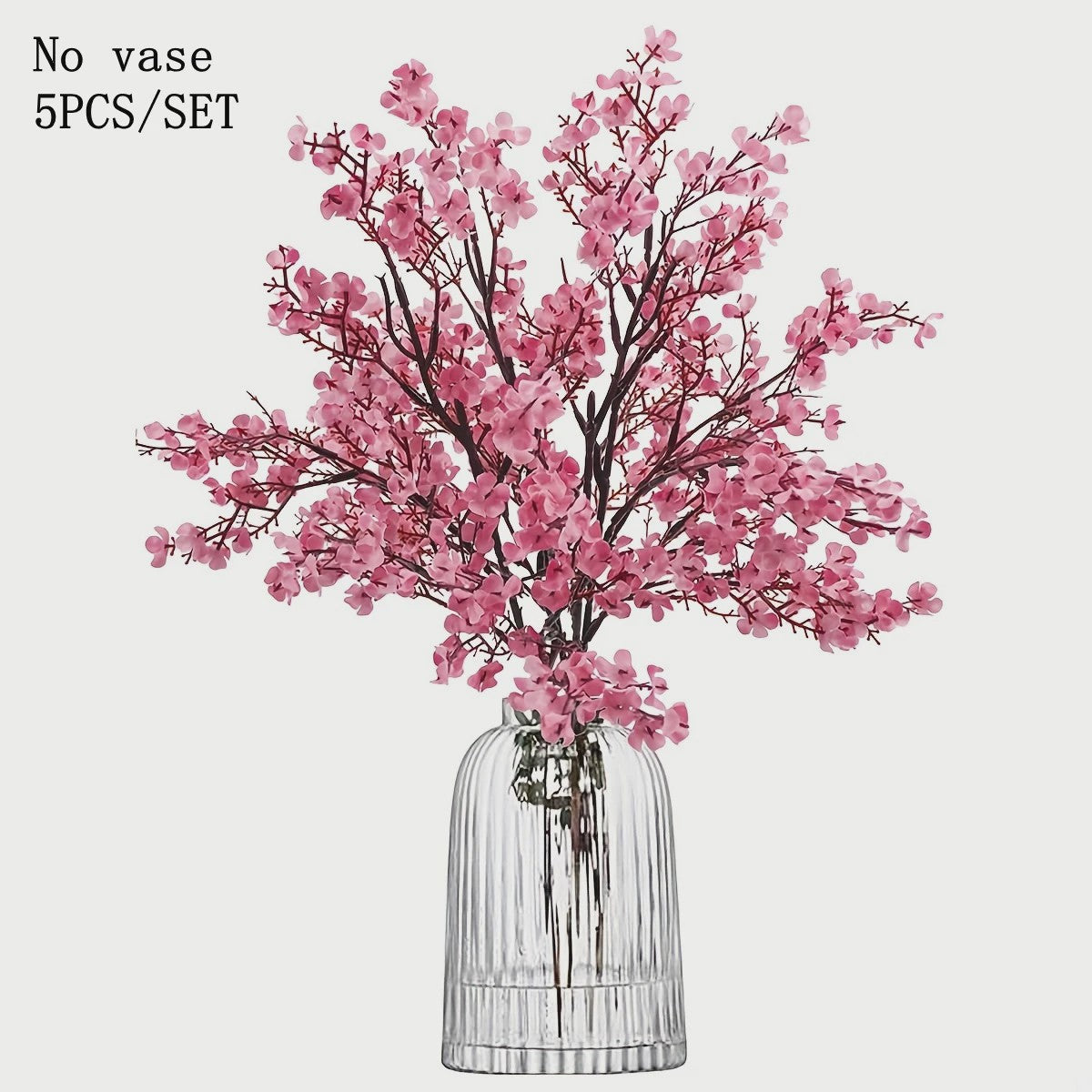5x Kunstbloemen 'Sterrenhemel' - Decoratieve Takken voor Binnen & Buiten