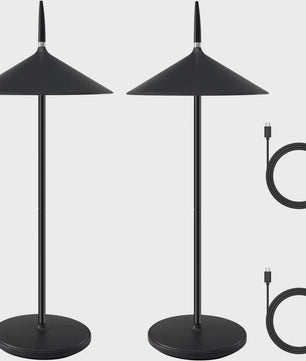 Draadloze LED Tafellamp Oplaadbaar met USB-C, Dimbaar & Waterdicht (IP44)