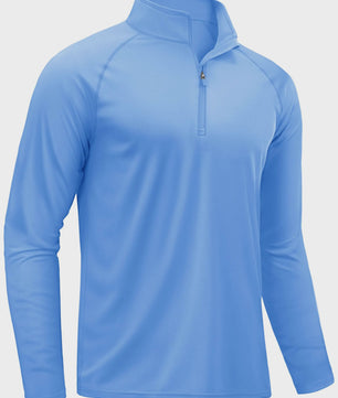 TACVASEN Heren UV Bescherming T-shirt Lange Mouw - UPF50+ Sneldrogend