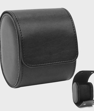 Luxe Leren Horlogeroller - Opvouwbare Reisbox voor 1, 2 of 3 Horloges