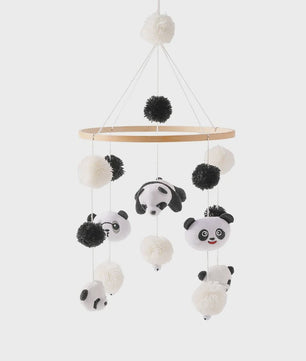 Houten Baby Mobiel met Muziekdoosje & Rammelaar - Speelgoed voor wieg & ledikant (0-12 maanden)