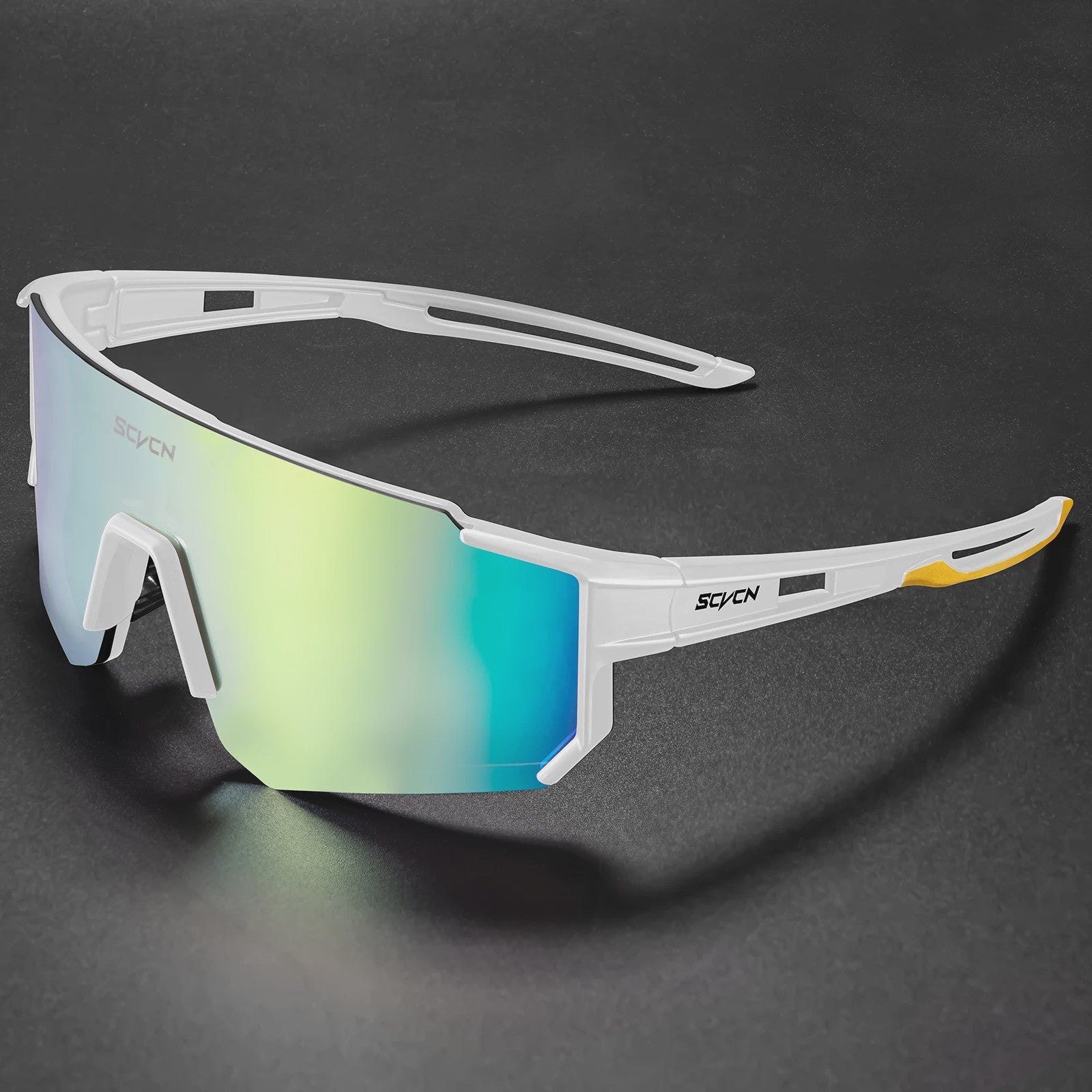 SCVCN Sportfietsbril voor Heren & Dames - UV400 Bescherming, Wielrennen, Mountainbiken & Outdoor