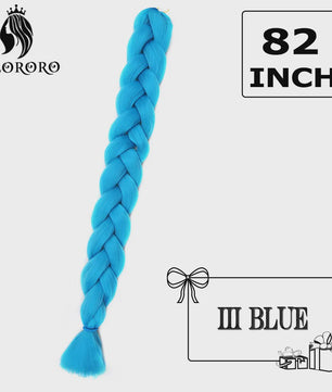 Alororo Jumbo Braids Haarverlenging - 82 Inch Synthetisch Hittebestendig Vlecht Haar