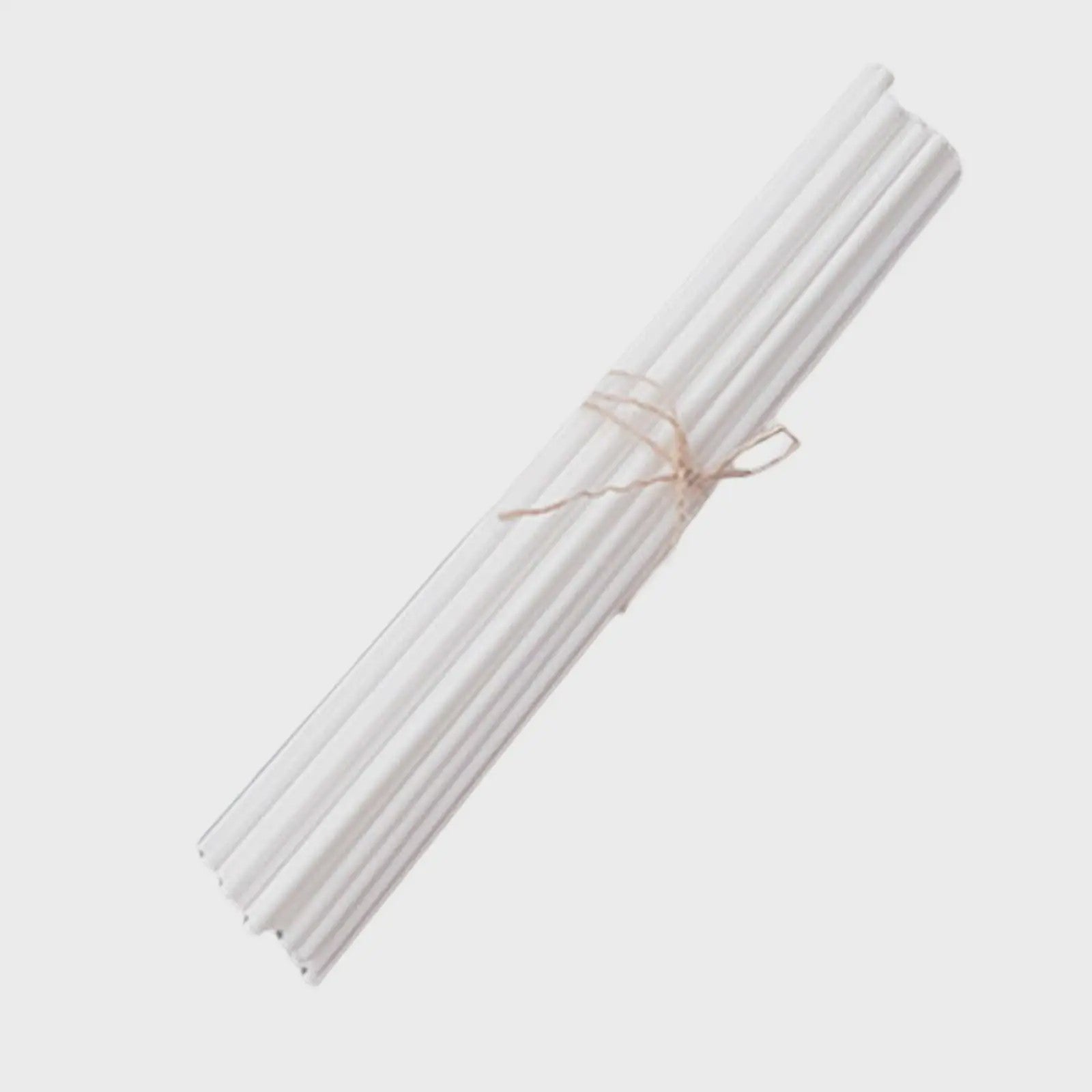 100 Stuks Rietstokjes voor Diffusers - 3mm x 20cm - Zwart, Wit & Naturel