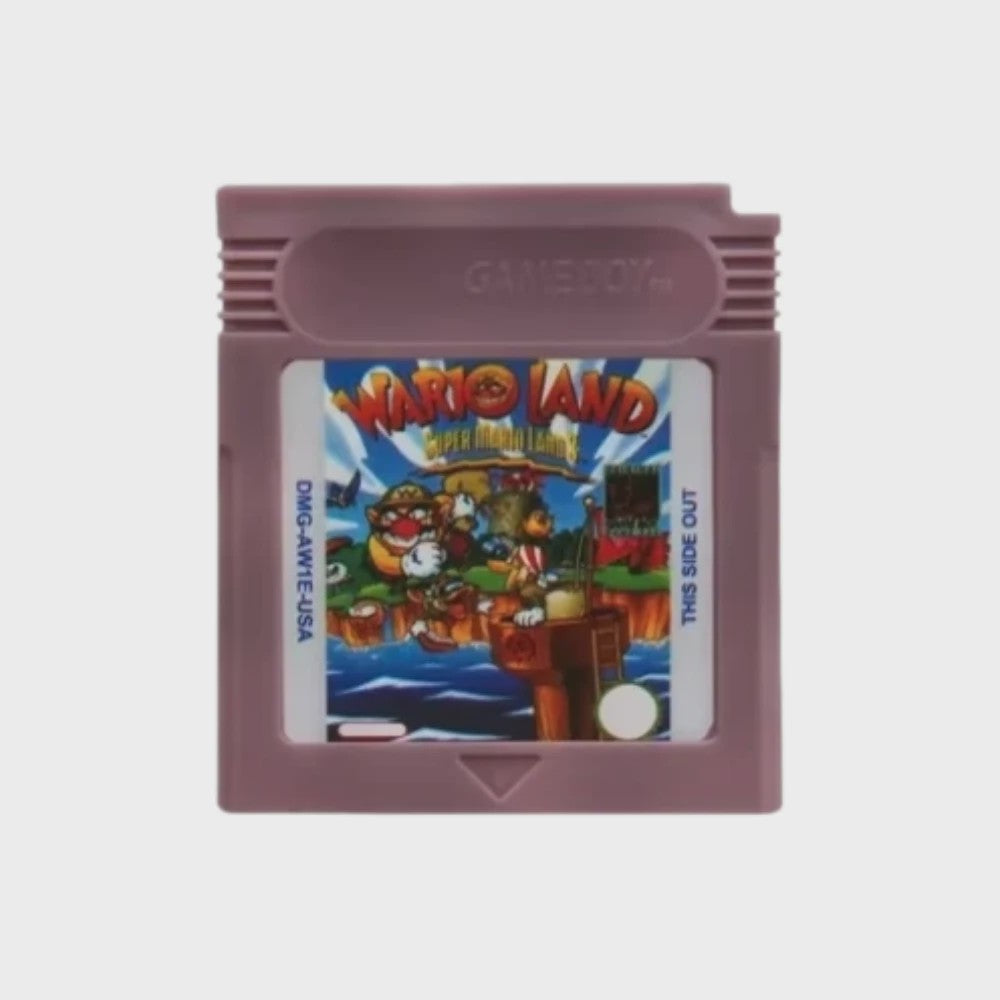 16-Bit Game Cartridge voor GBC/GBA: Wario Land, Donkey Kong & Yoshi Collectie