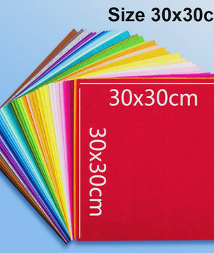 Set Vilt Stof Vellen - Assorti Kleuren - 1mm Dik - DIY Knutselen & Naaien