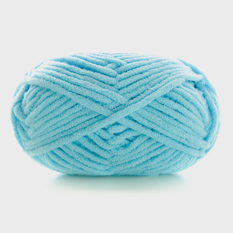 Zacht Chenille Garen 50g - Dik Velvet Garen voor Handwerken & DIY Baby Projecten