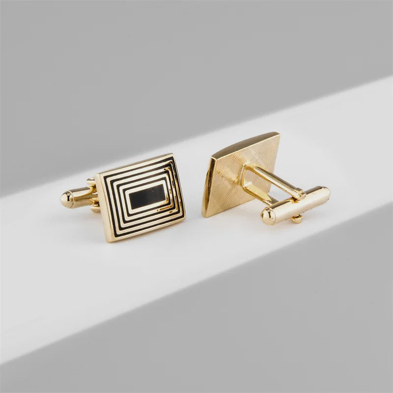 Luxe Heren Manchetknopen Set - Stijlvolle Accessoires voor Feestelijke Gelegenheden