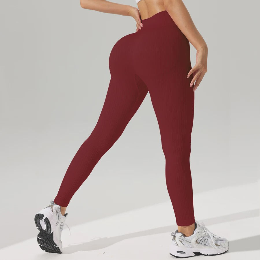 Naadloze Sportlegging Dames met Tummy Control - Perfect voor Yoga & Fitness