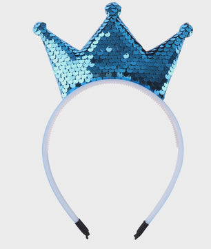 Crown Headband Sequins Hair Bands Women Girls Hair Accessories for Birthday Party Favors Hair Decoration Supplies