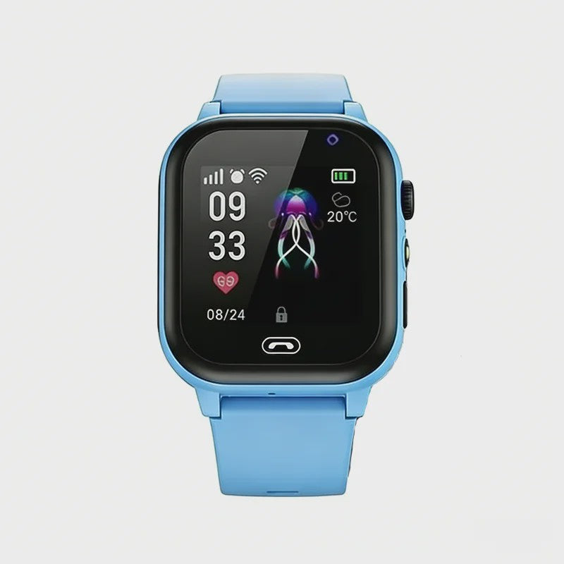 Lenovo Kinder Smartwatch 4G GPS Waterdicht met Camera & Bellen - Veilig & Functievol