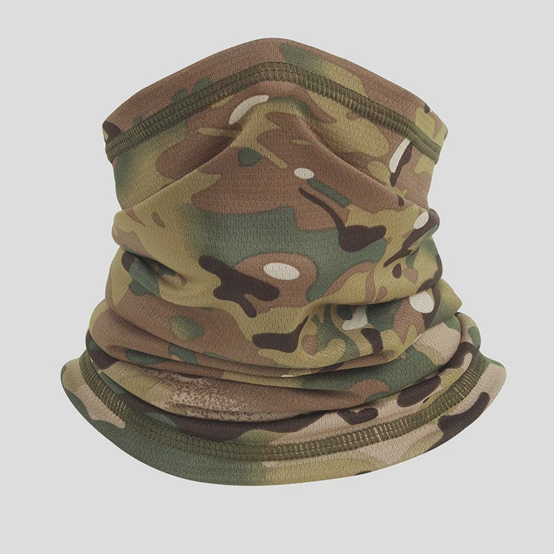 Veelzijdige Camouflage Nekwarmer & Buff - Ademend & UV Beschermend voor Outdoor Sport
