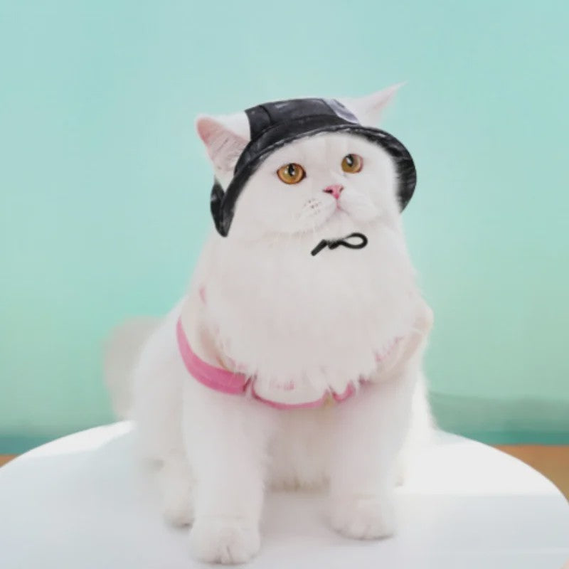 Grappige Honden- en Katten Zonnehoed met Oorgaten - Stijlvolle Tie-Dye Pet Accessoires