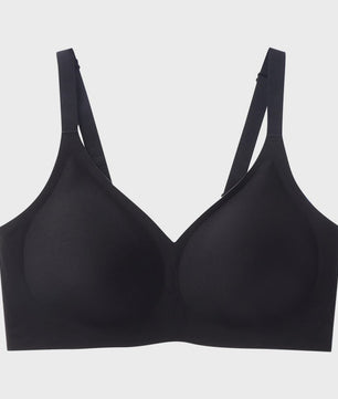 Comfortabele Draadloze BH met Diepe V-hals - Naadloze Push-Up voor Dagelijks Gebruik