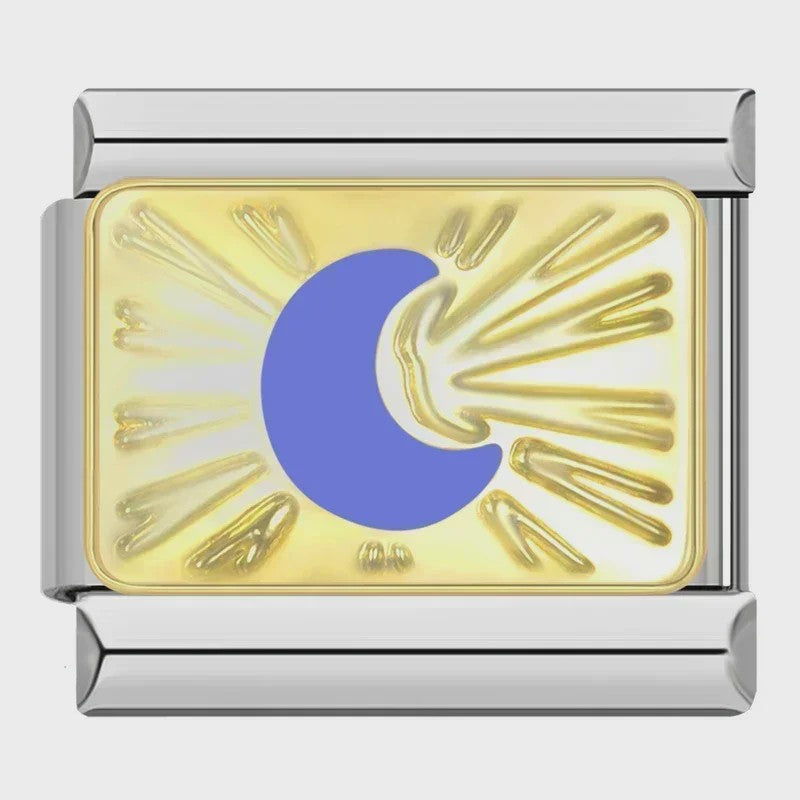 Hapiship 2024 Bedel voor Italiaanse Armband - Oog, Maan, Ster, Vis, Spider, Queen, Poker