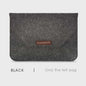 Luxe Vilt Laptop Sleeve - Beschermhoes voor MacBook & Notebooks (11-15.6 inch) - Inclusief Muismat