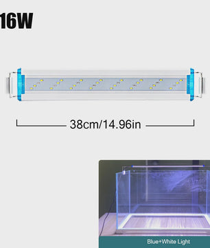 Super Bright LED Aquarium Lamp - Verstelbare Clip-on Verlichting voor Planten & Vissen (18-70cm)