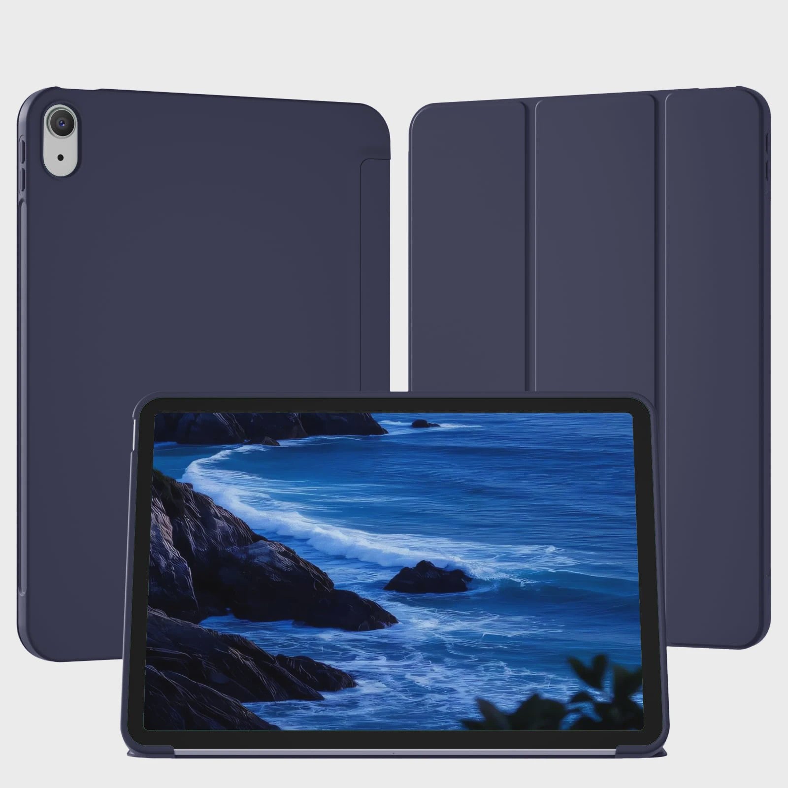 iPad Hoes 11" 11e Gen (2025) & 10.9" 10e Gen (2022) - Smart Cover met Auto Wake/Sleep