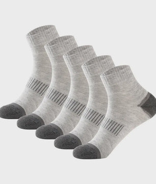 20 Paar Heren Katoenen Sokken - Comfortabel & Ademend - Maat 38-45 - Zwart