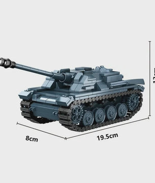 Bouwstenen Militair Voertuig & Tank - Leerzaam Speelgoed voor Kinderen