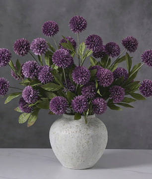 Zijden Kunstbloemen Stelen (70cm) - 4 Bloemhoofden Daisy/Paardenbloem voor Decoratie