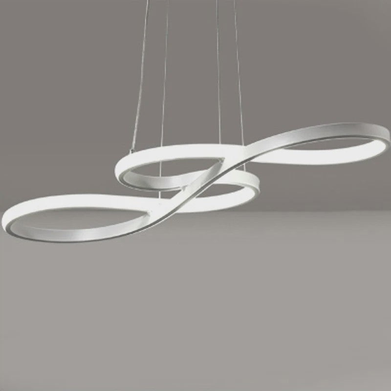 Moderne LED Plafondlamp met Afstandsbediening - Goudkleurig, Dimbare Hanglamp voor Keuken of Eettafel