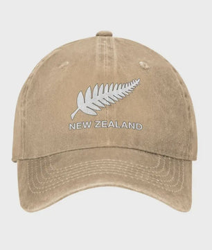 New Zealand All Blacks Unisex Baseball Cap - Vintage Denim Rugby Pet