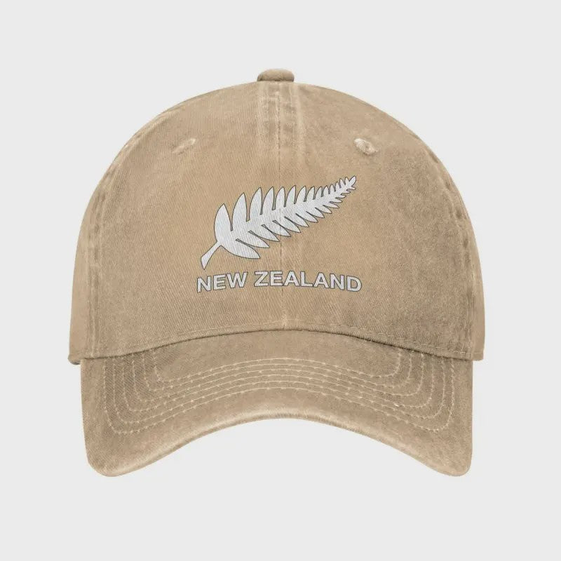 New Zealand All Blacks Unisex Baseball Cap - Vintage Denim Rugby Pet