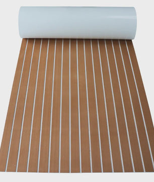 Waterdichte Eva Foam Teak Bootvloer - 2400x450mm - Antislip Jacht Dekmat