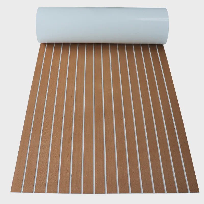 Waterdichte Eva Foam Teak Bootvloer - 2400x450mm - Antislip Jacht Dekmat
