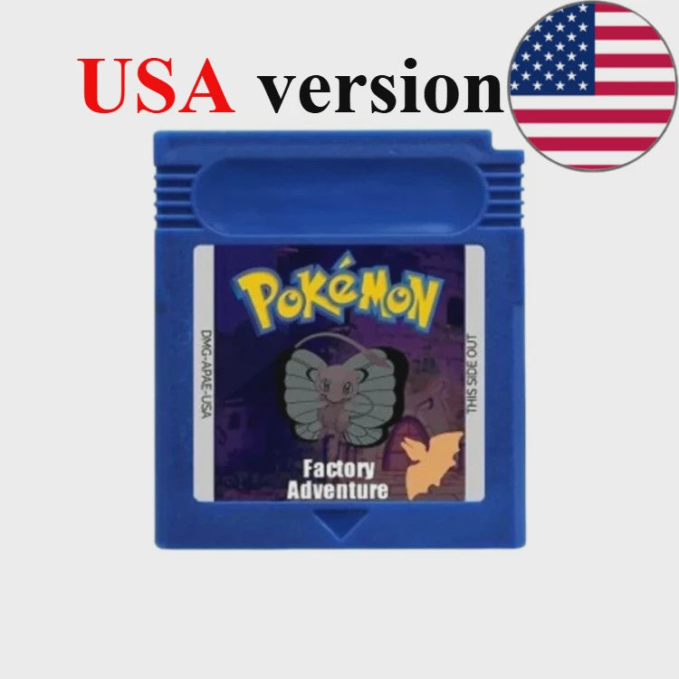 Pokemon Game Boy Color Cartridge - USA Versie (Diverse Stijlen)