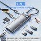Baseus 6-in-1 USB-C Hub: 4K HDMI, 10Gbps USB 3.2, PD 100W, RJ45 Adapter