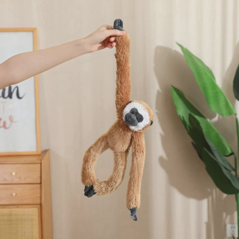 Lange Arm Aap, Luiaard, Orang-oetan & Lemur Pluche Speelgoed - Hangend Knuffel (50/70cm)