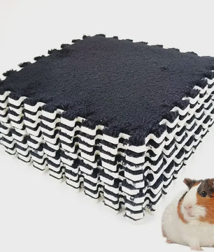 Set van 10 Waterdichte & Absorbente Bodembedekking Matten voor Kleine Huisdieren (Konijn, Cavia)