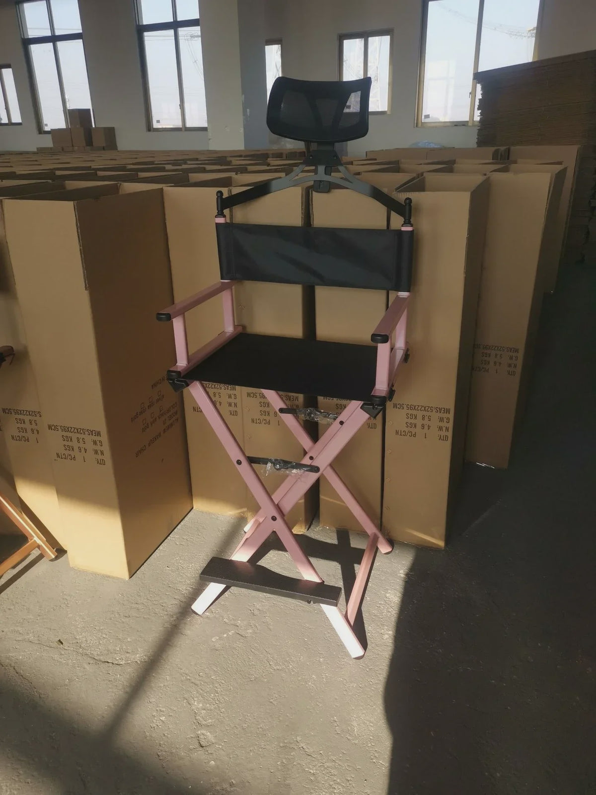 Opvouwbare Aluminium Make-up Stoel - Comfortabel & Draagbaar voor Buiten, Camping of Kantoor