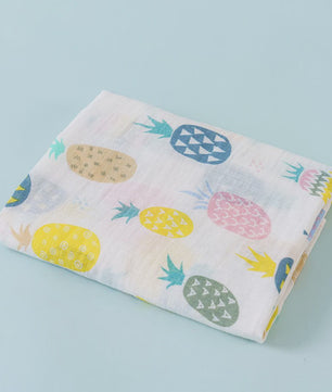 Zachte Katoenen Baby Swaddle Deken - 2 Laags Muslin, Sneldrogend & Ademend
