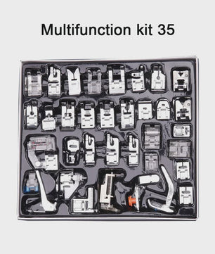 Uitgebreide Set Naaimachine Voetjes (11-82 Stuks) - Multifunctioneel voor Diverse Stijlen