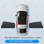 Set Zonneschermen voor Tesla Model 3/Y (2017-2025) - Privacy & UV Bescherming