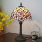 Vintage Stijl Tafellamp - Meerkleurige Tiffany Lamp 8-Inch voor Nachtkastje of Bureau