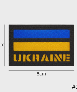 Ukraine Vlag Patches & Nationaal Embleem - Geborduurde Tactische Badges voor Kleding