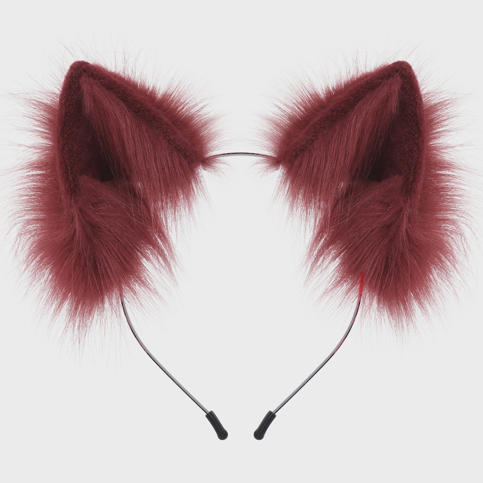 Handgemaakte Pluizige Dierenoren Hoofdband - Kat & Vos Oortjes voor Cosplay & Feest