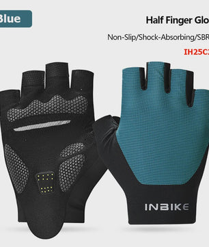 INBIKE Zomer Fietshandschoenen Heren - Ademend, Schokabsorberend & Anti-slip