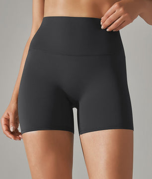 Dames Sportshorts Hoge Taille Squat Proof - Sneldrogend voor Yoga, Fitness & Fietsen