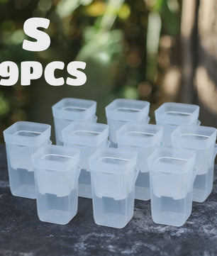 15x Zelfwaterende Plantenpotjes - Mini Kweekpotten met Reservoir