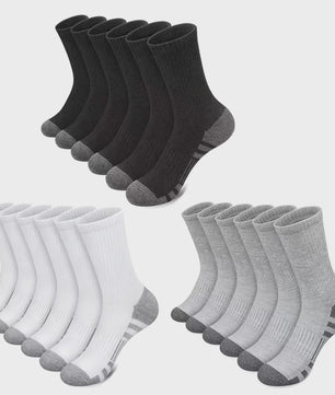 Heren Sportsokken (10/30 paar) - Ademend, Zweetabsorberend & Comfortabel voor Zomer & Sport